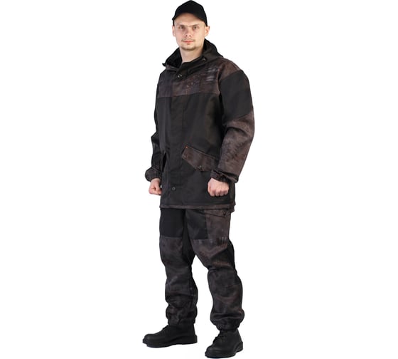 Костюм URSUS ГОРКА-ГОРЕЦ КОС818-ПИТОН ЧЕРНЫЙ; 60-62, 182-188