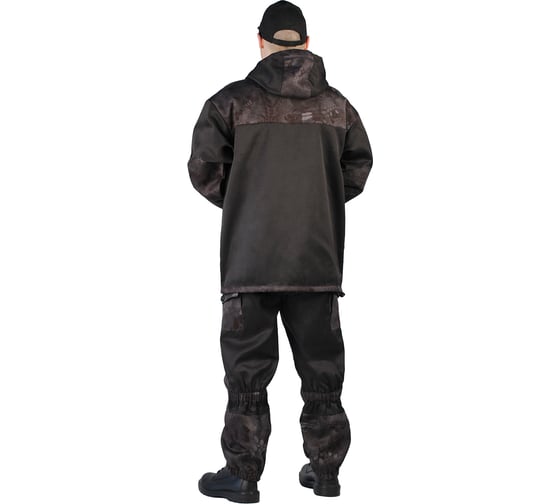 Костюм URSUS ГОРКА-ГОРЕЦ КОС818-ПИТОН ЧЕРНЫЙ; 60-62, 170-176