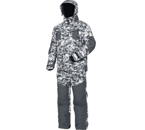 Зимний костюм NORFIN EXPLORER CAMO 03 р.L 340103-L