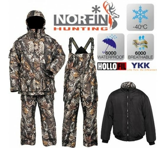 Зимний костюм NORFIN Hunting NORTH STAIDNESS 05 р.XXL 718005-XXL