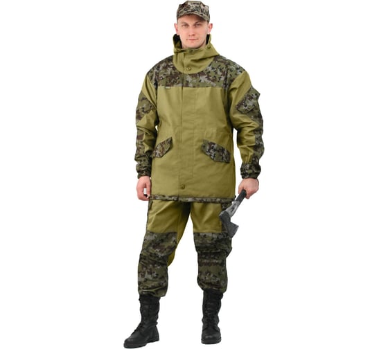 Летний мужской костюм URSUS Горка 3 рип-стоп Цифра КОС288-270РСП; 52-54, 182-188