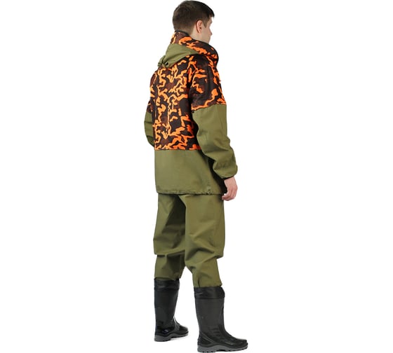 Противоэнцефалитный костюм URSUS хаки/оранжевый кмф КОС258-К389; 44-46, 182-188