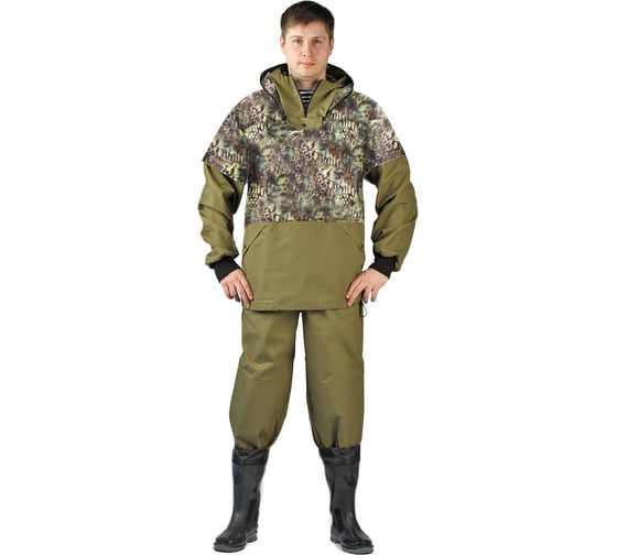 Противоэнцефалитный костюм URSUS ХАКИ/ПИТОН ЗЕЛЁНЫЙ КОС258-К387; 56-58, 170-176