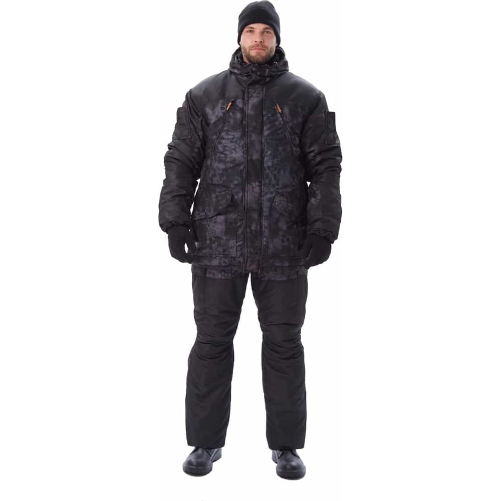 Зимний костюм URSUS ГЕРКОН КМФ черный питон КОС432-К86; 64-66, 182-188 ...