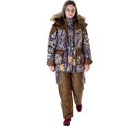 Женский зимний костюм HUNTSMAN Карелия Пихта/Бронза Cats eye/Poly dots НФ-00000221/44-46/158-164