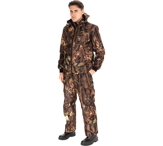 Демисезонный костюм HUNTSMAN Тайга-3 Темный Лес рябина Alova, НФ-00000144/48-50/176