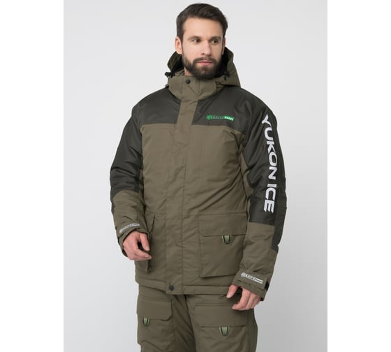Зимний костюм HUNTSMAN Yukon Ice, Breathable, хаки НФ-000002682/60-62/170-176