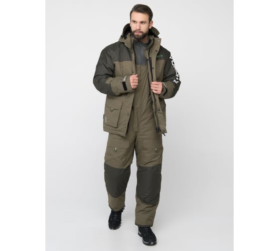 Зимний костюм HUNTSMAN Yukon Ice, Breathable, хаки НФ-000000713/52-54/182-188