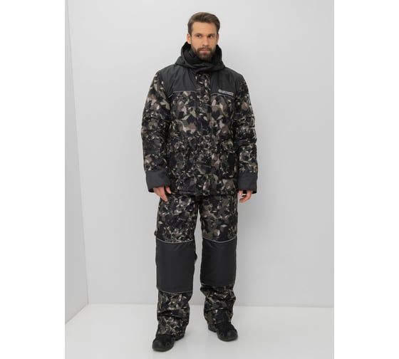 Зимний костюм Huntsman Альтаир, ткань Alova, цвет КМФ 004 (кубики), НФ-000004351/48-50/170-176