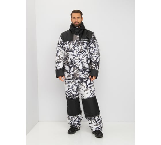Зимний костюм Huntsman Альтаир, ткань Alova, цвет Белый КМФ 374, НФ-000004473/44-46/170-176