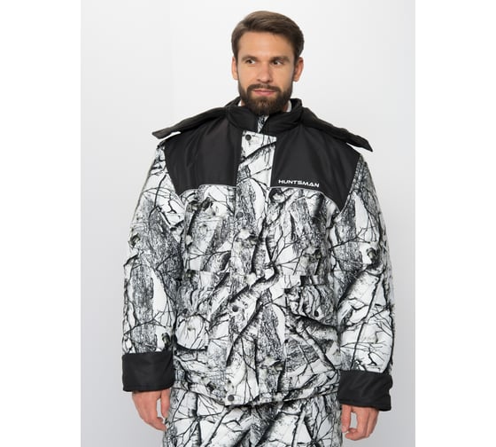Зимний костюм Huntsman Альтаир, ткань Alova, цвет Белый лес (ветки), НФ-000003356/44-46/170-176