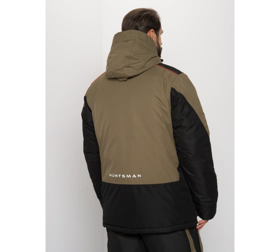 Зимний костюм HUNTSMAN Siberia, Breathable, хаки/черный НФ-000002650/64-66/182-188
