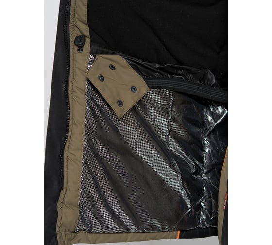 Зимний костюм HUNTSMAN Siberia LUX, Breathable, хаки/черный НФ-000002659/44-46/182-188