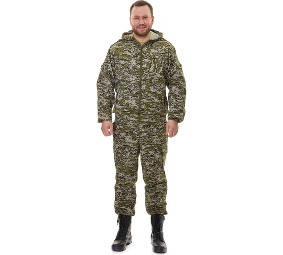 Костюм ORION ACTIVE Спецназ рип-стоп, зеленая цифра, р.52-54, рост 182-188 4610097009914