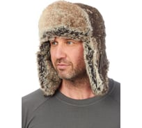 Шапка-ушанка ORION ACTIVE Буран зеленая кора, one size 4610097002113