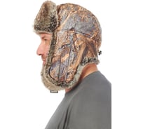 Шапка-ушанка ORION ACTIVE Буран темный камыш, one size 4610097026164