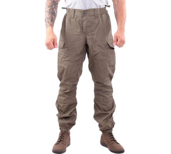 Костюм с налокотниками и наколенниками KE Tactical Снайпер-2 олива, р. 48-50, 182-188 6022801