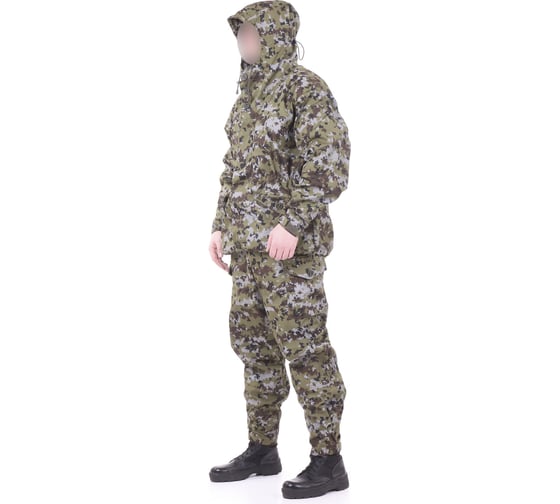 Костюм KE Tactical Горка-3 рип-стоп, пограничная цифра, р-р 52-54, рост 170-176 6013017 1