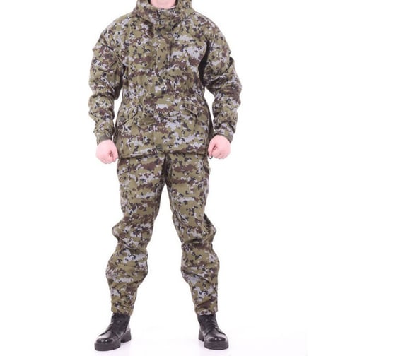 Костюм KE Tactical Горка-3 рип-стоп, пограничная цифра, р-р 44-46, рост 170-176 6012417