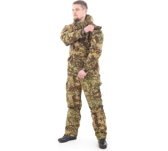 Костюм KE Tactical Горка-3 GreenZone рип-стоп, р-р 44-46, рост 170-176 6012432