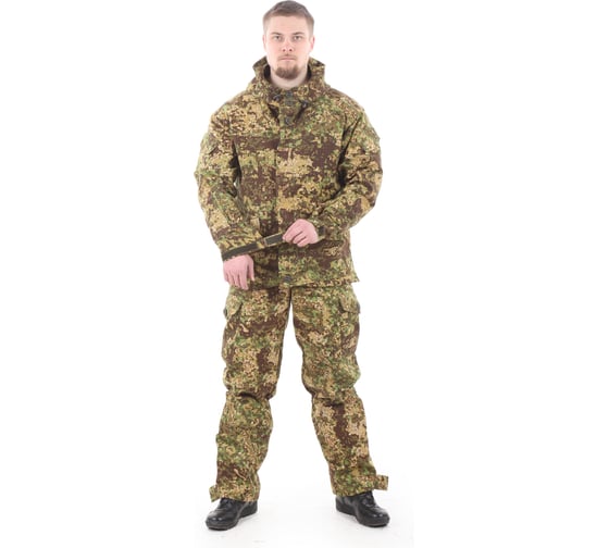 Костюм KE Tactical Горка-3 GreenZone рип-стоп, р-р 44-46, рост 182-188 6012532