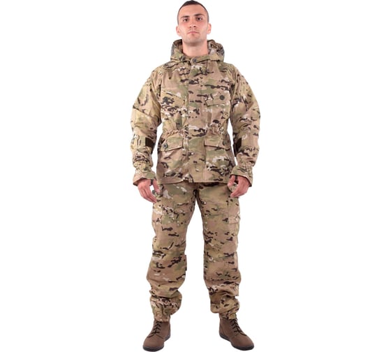 Костюм KE Tactical Снайпер-2 multicam рип-стоп, с налокотниками и наколенниками, р-р 48-50, рост 170-176 6022703 1