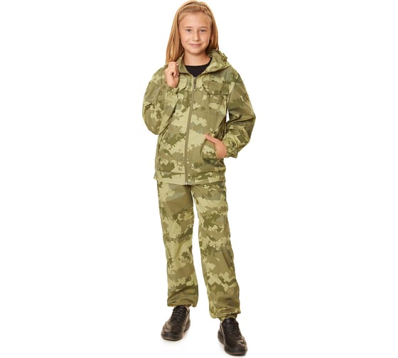 Костюм ORION Active Пионер (сорочка осколки беж) детский рост 116-122 (5-6 лет) 4610097079221