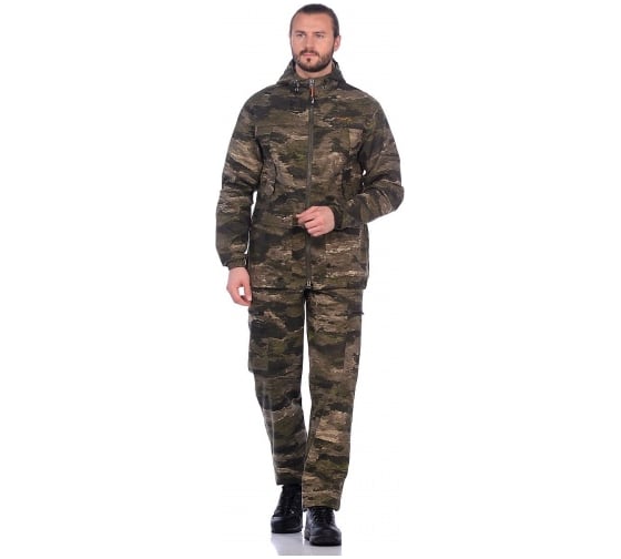 Костюм TAYGERR Сармат твил, зеленый тигр, лето, р-р 44-46, рост 170-176 419/зеленый 1