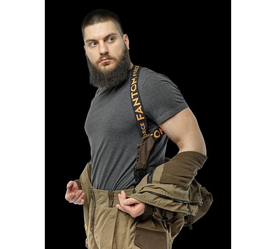 Костюм демисезонный мужской Fantom Force Gorka NEXT Demi (TASLAN), Khaki 93\Khaki 139, рост 182-188, размер 96-100 FFPD-1-03-KH93139-5-96