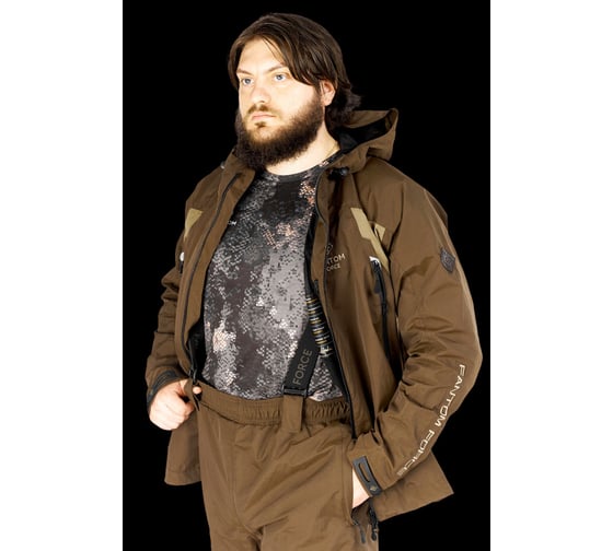 Костюм демисезонный мужской Fantom Force STORM, Khaki 139\Khaki 93, рост 182-188, размер 96-100 FFPD-1-07-KH139KH93-5-96