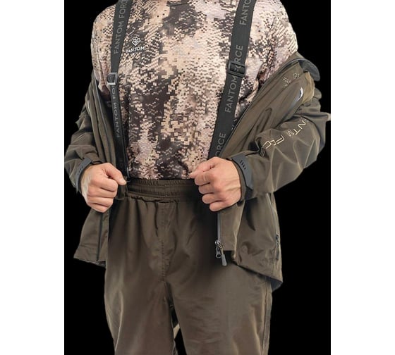 Костюм демисезонный мужской Fantom Force STORM, D.Brown 22\L.Brown 21, рост 170-176, размер 88-92 FFPD-1-07-DB22LB21-3-88