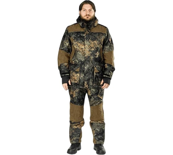 Костюм демисезонный мужской Fantom Force STINGER, 510-3 Dark Forest/Finlyandiya Khaki 1, рост 170-176, размер 112-116 FFPD-1-10-5103-3-112