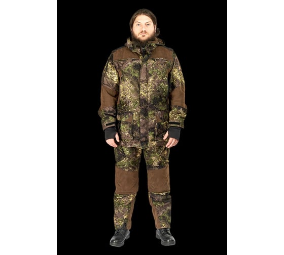 Костюм демисезонный мужской Fantom Force STINGER, 510-2 Green Forest/Finlandia 19-0912 B, рост 182-188, размер 112-116 FFPD-1-10-5102-5-112