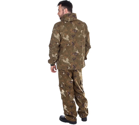 Летний костюм HUNTSMAN Тайга-3 цвет Карта, размер 48-50, рост 176 НФ-00000378/48-50/176