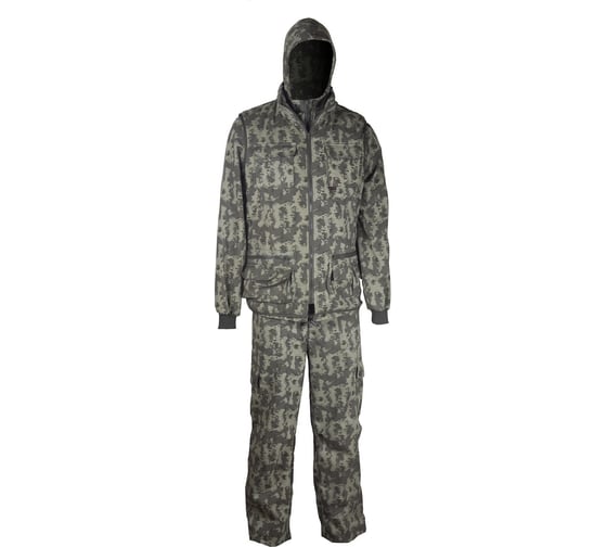 Летний костюм HUNTSMAN Тайга-3 цвет Ряска, размер 52-54, рост 182 НФ-00000379/52-54/182