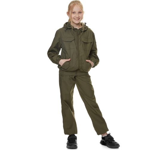 Детский костюм ORION Active Пионер хаки, рост 128-134 (7-8 лет) 4610097088803