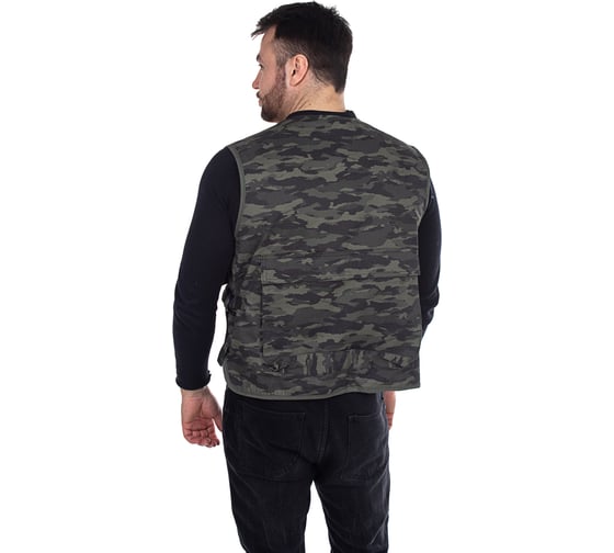 Летний жилет HUNTSMAN Енисей, цвет Тень, р. 60-62/188 НФ-00000303/60-62/188