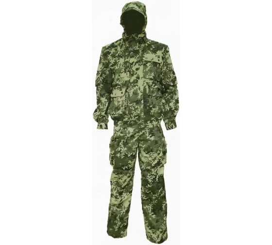 Летний костюм HUNTSMAN Зверобой, цвет Хвоя, р. 44-46/170, НФ-00000348/44-46/170 1