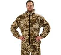 Костюм Урсу.с "МАСКХАЛАТ" куртка/брюки, цвет: кмф "Бежевый пиксель", ткань: Сорочечная ; 44-46, 182-188 КОС894-БЕЖЕВЫЙ ПИКСЕЛЬ