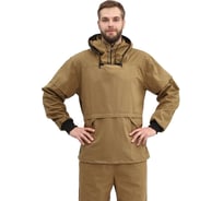 Туристический костюм Урсу.с ПРТНЦФ с сеткой, цвет: хаки, ткань: палатка 235 ; 60-62, 182-188 КОС283-3800