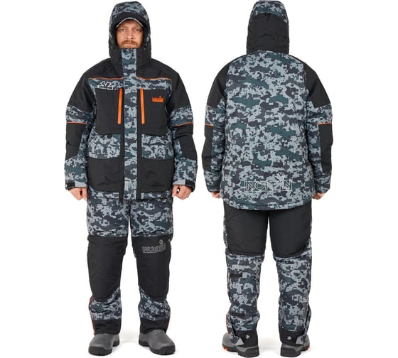 Костюм зимний NORFIN DISCOVERY 3 CAMO 04 размер XL 453204-XL