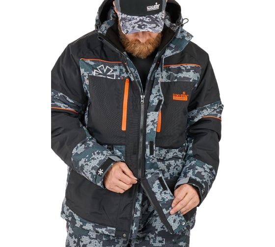 Костюм зимний NORFIN DISCOVERY 3 CAMO 04 размер XL 453204-XL