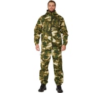 Костюм URSUS "ТУРИСТ 1" куртка/брюки, цвет камуфляж "Облака зеленый", ткань грета, размер 44-46, рост 182-188 КОС286-ОБЛАКА ЗЕЛЕНЫЙ