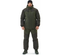Костюм зимний URSUS «ГРАСК» куртка/полукомбинезон, цвет светлый хаки/темный хаки, ткань Таслан, размер 48-50, рост 182-188 КОС435-СВ.ХАКИ/Т.ХАКИ