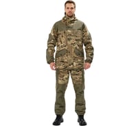 Костюм мужской URSUS "ГОРКА-М" куртка/брюки, цвет КМФ "Мультикам/хаки", ткань Рип-стоп, размер 48-50, рост 182-188 КОС490-МУЛЬТИКАМ/ХАКИ