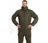 Костюм URSUS "ШТУРМ" куртка/брюки, цвет КМФ хаки, ткань Твилл Пич КОС1055-ХАКИ/44-46, 170-176