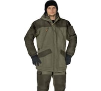 Костюм зимний URSUS «ГЕРКОН» куртка/брюки, цвет КМФ светлый хаки/темный хаки, ткань ПолиИталиДотс/Кошачий глаз КОС432-385/64-66, 182-188