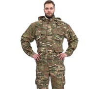 Костюм URSUS "КОММАНДО ТРАНСФОРМ" куртка/брюки, цвет КМФ "Мультикам", ткань Рип-Стоп КОС402-МУЛЬТИКАМ/52-54, 170-176