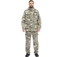 Костюм URSUS "СУМРАК" куртка/брюки, цвет КМФ "Цифра светло-серый" , ткань Рип-Стоп КОС407-ЦИФРА светло-серый/48-50, 182-188