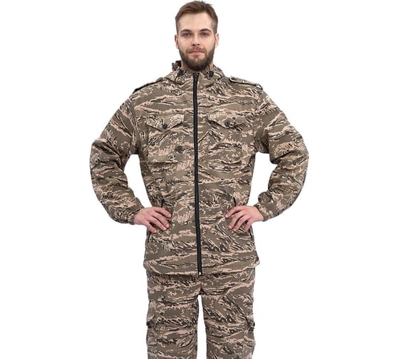 Костюм URSUS "ТУРИСТ 2" куртка/брюки, цвет КМФ "Легион серый", ткань Твил Пич КОС668-ЛЕГИОН СЕРЫЙ/56-58, 170-176 1